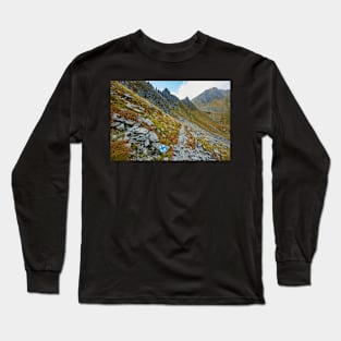 Hiking trail in the mountains Long Sleeve T-Shirt